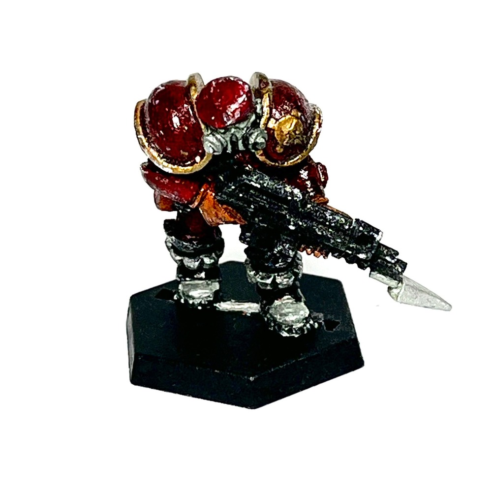 Warzone Mutant Chronicles Imperial Soldier Miniature Metal OOP 90s Painted